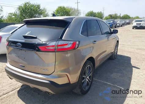 2020 Ford Edge Titanium z USA, uszkodzony, nr VIN 2FMPK3K90LBB19476